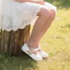 imageFelix ampamp Flora Girls Toddler Little Ballet Shoes  Flower Girls Mary Jane Flats Dress Shoes Party WeddingBf23pl White