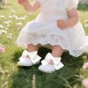 imageFelix ampamp Flora Baby Dress Shoes  Infant Baby Girls Mary Jane Flats Moccasinss Soft Sole Walking Crib ShoesBn34white