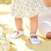 imageFelix ampamp Flora Baby Dress Shoes  Infant Baby Girls Mary Jane Flats Moccasinss Soft Sole Walking Crib ShoesBn43white