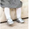 imageFelix ampamp Flora Soft Sole Baby Shoes  Infant Baby Girls Ballet Flats Moccasinss Rubber Sole Walking Crib ShoesBn37silver