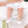 imageFelix ampamp Flora Soft Sole Baby Shoes  Infant Baby Girls Ballet Flats Moccasinss Rubber Sole Walking Crib ShoesBn39white