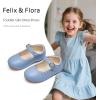 imageFelix ampamp Flora Toddler Girl Dress Shoes  Flower Girl Ballet Flats School Wedding PartyBf19light Blue