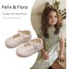 imageFelix ampamp Flora Toddler Girl Dress Shoes  Flower Girl Ballet Flats School Wedding PartyBf19tan
