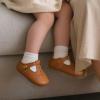imageSoft Sole Baby Dress Shoes  Infant Baby Walking Shoes Moccasinss Rubber Sole Crib ShoesBn40brown