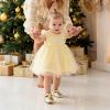imageSoft Sole Baby Dress Shoes  Infant Baby Walking Shoes Moccasinss Rubber Sole Crib ShoesBn40gold