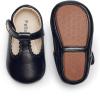 imageFelix ampamp Flora Soft Sole Baby Shoes  Infant Baby Girls Ballet Flats Moccasinss Rubber Sole Walking Crib ShoesBn37black