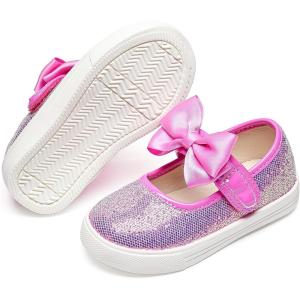 imageFelix ampamp Flora ToddlerLittle Kid Girls Running Shoes Glitter Sneakers Princess Fashion Casual Sports ShoesBs822purple