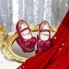 imageFelix ampamp Flora Toddler Flower Girl Dress Shoes  Girl Ballet Flats Party School Shoes WeddingB803burgundy