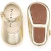 imageSoft Sole Baby Dress Shoes  Infant Baby Walking Shoes Moccasinss Rubber Sole Crib ShoesB8725bright Gold