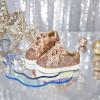 imageFelix ampamp Flora ToddlerLittle Kid Girls Running Shoes Sports Sneakers Princess Casual Glitter ShoesBs819champagne Pink