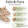 imageFelix ampamp Flora ToddlerLittle Kid Girls Running Shoes Sports Sneakers Princess Casual Glitter ShoesBs819champagne Pink