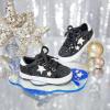 imageFelix ampamp Flora ToddlerLittle Kid Girls Running Shoes Sports Sneakers Princess Casual Glitter ShoesBs819glitter Black