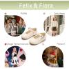 imageFelix ampamp Flora Toddler Flower Girl Dress Shoes  Baby Girl Ballet Mary Jane Flats for Party School WeddingB902beige