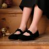 imageFelix ampamp Flora Toddler Little Girls Dress Shoes  Flower Girls Mary Jane Flats Ballet Shoes Party WeddingBf22black