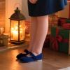 imageFelix ampamp Flora Toddler Little Girls Dress Shoes  Flower Girls Mary Jane Flats Ballet Shoes Party WeddingBf22navy Blue