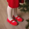 imageFelix ampamp Flora Toddler Little Girls Dress Shoes  Flower Girls Mary Jane Flats Ballet Shoes Party WeddingBf22red
