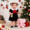 image:imageFelix amp Flora Soft Sole Baby Dress Shoes  Infant Baby Walking Shoes Moccasinss Rubber Sole Crib ShoesByb03black