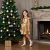 image:imageFelix amp Flora Toddler Girl Mary Jane Dress Shoes  School Oxford Flats for Girl Party ShoesB423gold