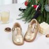 image:imageFelix amp Flora Toddler Girl Mary Jane Dress Shoes  School Oxford Flats for Girl Party ShoesB423gold