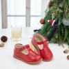 image:imageFelix amp Flora Toddler Girl Mary Jane Dress Shoes  School Oxford Flats for Girl Party ShoesB425red