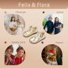 image:imageFelix amp Flora Toddler Girl Mary Jane Dress Shoes  School Oxford Flats for Girl Party ShoesB436gold