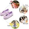 image:imageFelix amp Flora Toddler Flower Girl Mary Jane Shoes  Little Girls Dress Flats Princess Wedding PartyBh24glitter Purple