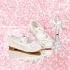 image:imageFelix amp Flora Toddler Flower Girl Mary Jane Shoes  Little Girls Dress Flats Princess Wedding PartyBh24glitter White