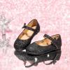 image:imageFelix amp Flora Toddler Flower Girl Mary Jane Shoes  Little Girls Dress Flats Princess Wedding PartyBh26glitter Black