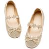 image:imageFelix amp Flora Toddler Flower Girl Mary Jane Shoes  Little Girls Dress Flats Princess Wedding PartyBh24glitter Gold