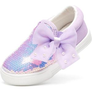 image:imageFelix amp Flora ToddlerLittle Kid Girls Running Shoes Sports Sneakers Princess Casual Glitter ShoesBs823purple