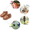 image:imageFelix amp Flora Toddler Little Girl Flat Oxfords Dress Shoes  Mary Jane Princess for Girl Party School ShoesB326brown