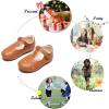image:imageFelix amp Flora Toddler Little Girl Flat Oxfords Dress Shoes  Mary Jane Princess for Girl Party School ShoesB415brown