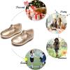 image:imageFelix amp Flora Toddler Little Girl Flat Oxfords Dress Shoes  Mary Jane Princess for Girl Party School ShoesB415gold