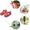image:imageFelix amp Flora Toddler Little Girl Mary Jane Dress Shoes  Ballet Flats for Girl Party School ShoesB369red