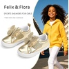 image:imageFelix amp Flora ToddlerLittle Kid Girls Running Shoes Sports Sneakers Princess Casual Glitter ShoesBs831bright Gold
