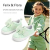 image:imageFelix amp Flora ToddlerLittle Kid Girls Running Shoes Sports Sneakers Princess Casual Glitter ShoesBs831green