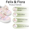 image:imageFelix amp Flora ToddlerLittle Kid Girls Running Shoes Sports Sneakers Princess Casual Glitter ShoesBs831pink