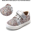 image:imageFelix amp Flora ToddlerLittle Kid Girls Running Shoes Sports Sneakers Princess Casual Glitter ShoesMulticolor8 Toddler