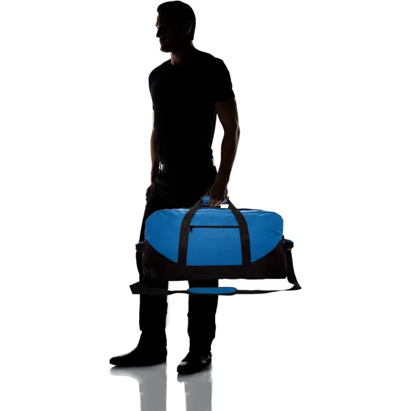 DALIX 25" Big Adventure Large Gym Sports Duffle Bag in Dark Green