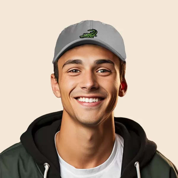 DALIX Alligator Cap Embroidered Mens Cotton Dad Hat Baseball Hat