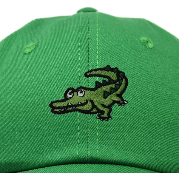 DALIX Alligator Cap Embroidered Mens Cotton Dad Hat Baseball Hat