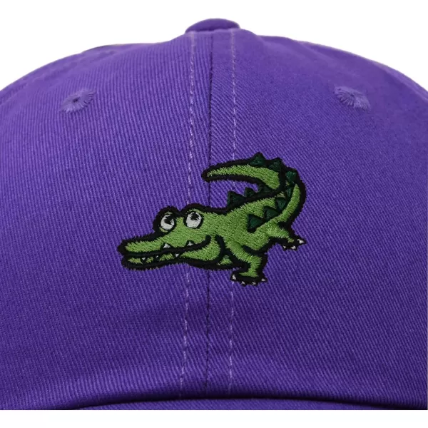 DALIX Alligator Cap Embroidered Mens Cotton Dad Hat Baseball Hat
