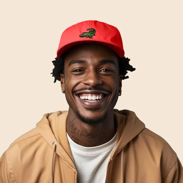 DALIX Alligator Cap Embroidered Mens Cotton Dad Hat Baseball Hat