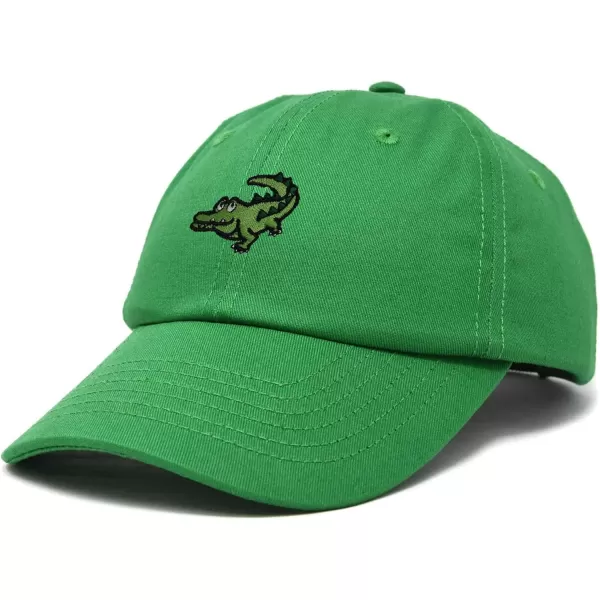 DALIX Alligator Cap Embroidered Mens Cotton Dad Hat Baseball Hat