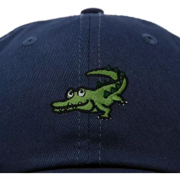 DALIX Alligator Cap Embroidered Mens Cotton Dad Hat Baseball Hat
