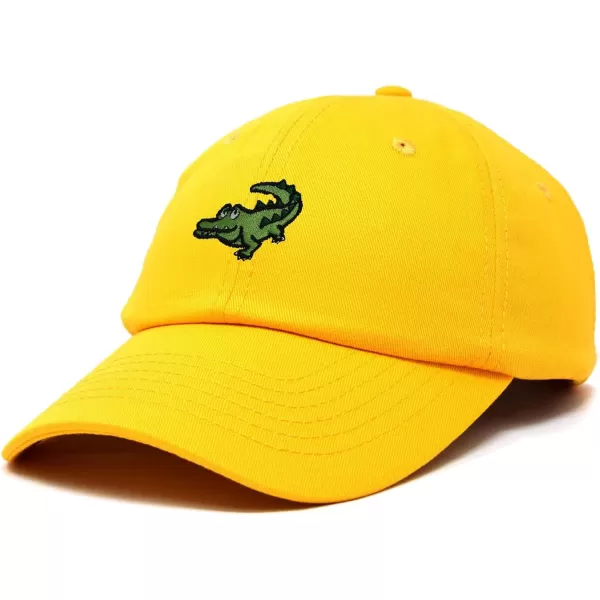DALIX Alligator Cap Embroidered Mens Cotton Dad Hat Baseball Hat