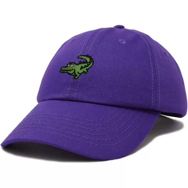 DALIX Alligator Cap Embroidered Mens Cotton Dad Hat Baseball Hat