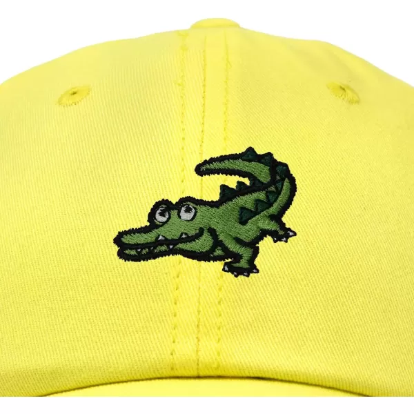 DALIX Alligator Cap Embroidered Mens Cotton Dad Hat Baseball Hat