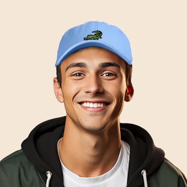 DALIX Alligator Cap Embroidered Mens Cotton Dad Hat Baseball Hat