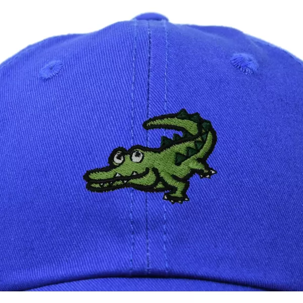 DALIX Alligator Cap Embroidered Mens Cotton Dad Hat Baseball Hat